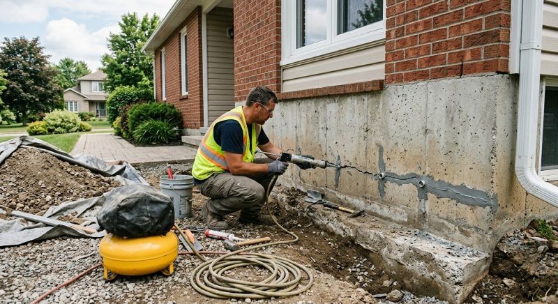 Basement Foundation Repair in Plainville, CT