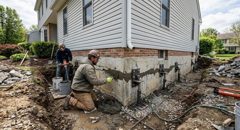 Basement Foundation Repair in Thomaston, CT