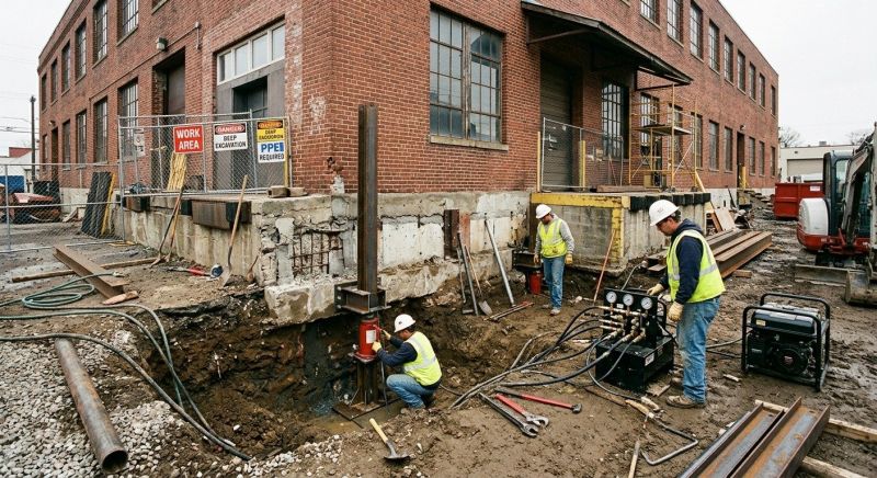 Building Foundation Repair in Guilford, CT