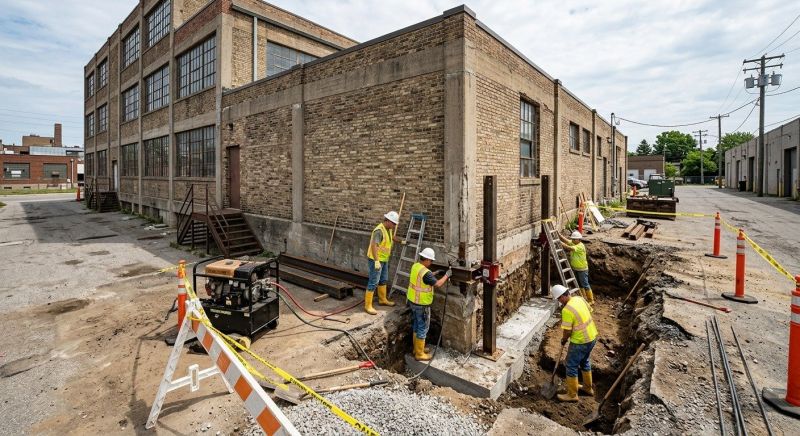 Commercial Foundation Repair in New Haven County, CT