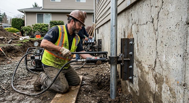 Concrete Foundation Leveling in Westport, CT