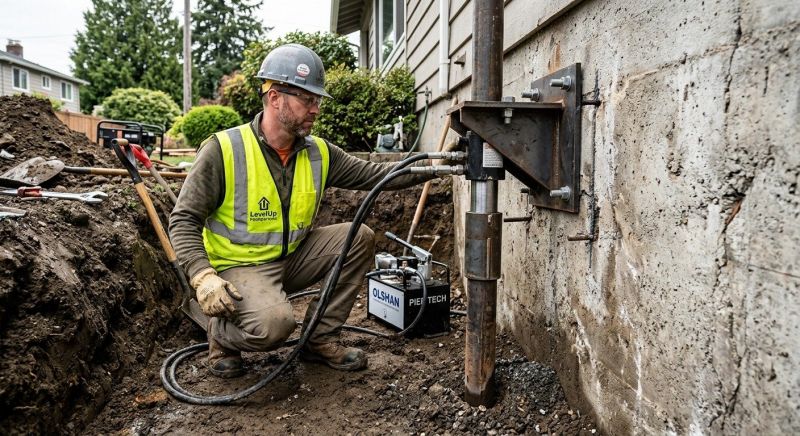 Concrete Foundation Leveling in Woodbridge, CT