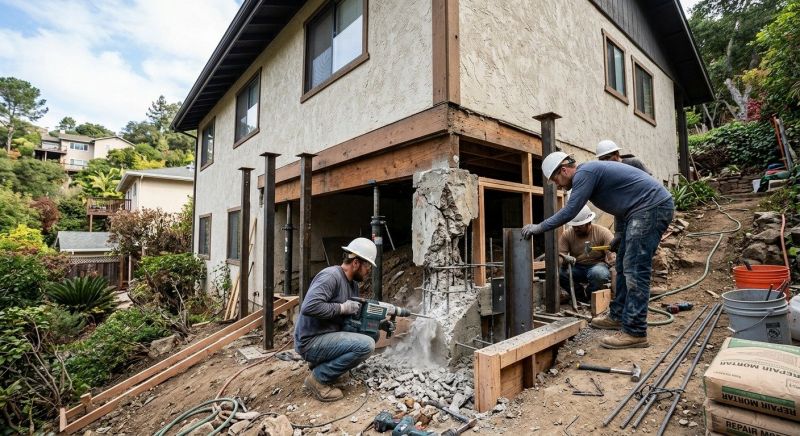 Concrete Foundation Repair in Bristol, CT