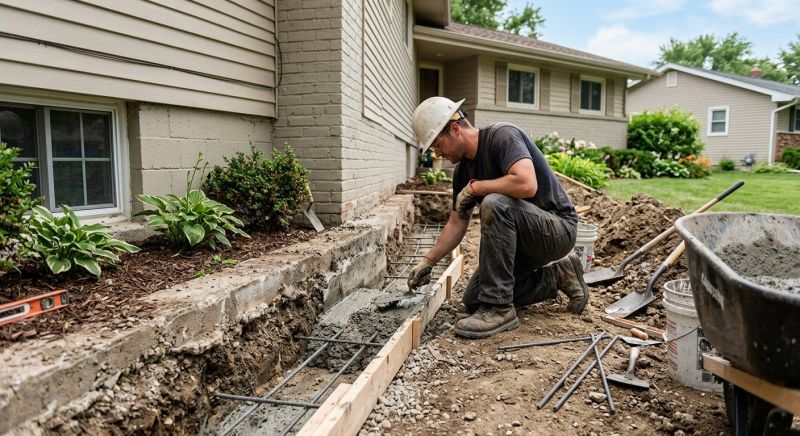 Concrete Foundation Repair in Milford, CT