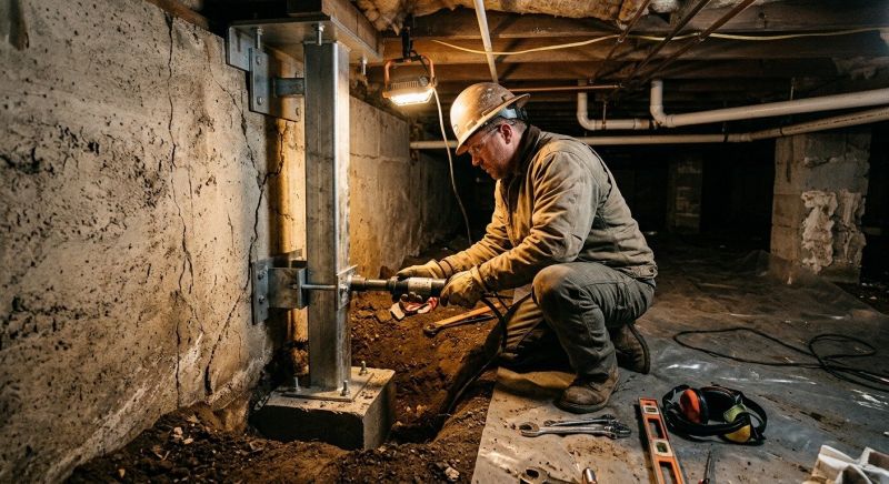 Crawlspace Foundation Repair in Clinton, CT