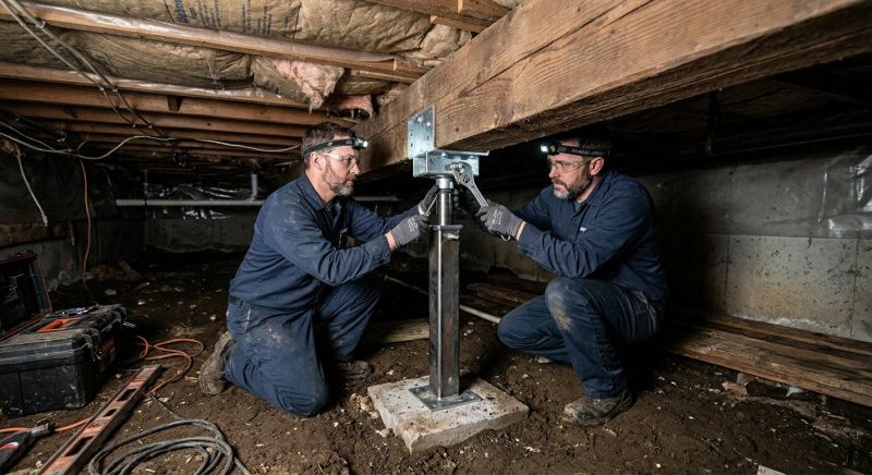 Crawlspace Foundation Repair in Clinton, CT