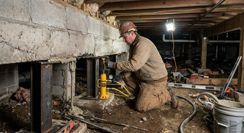 Crawlspace Foundation Repair in Monroe, CT