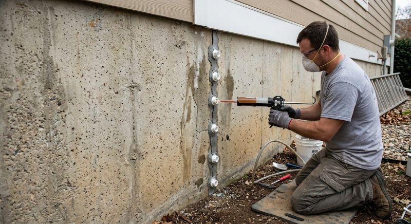 Foundation Cracks Repair in New Haven County, CT