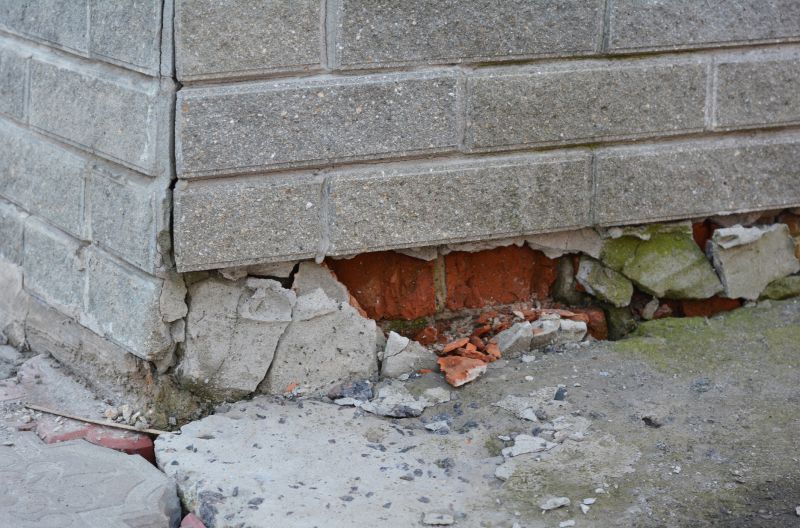 Foundation Damage Repair in Roxbury, CT