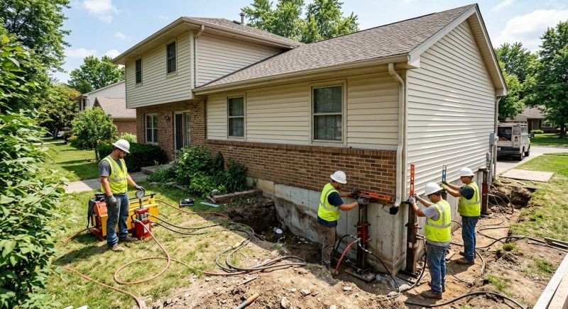 Foundation Jacking in Guilford, CT