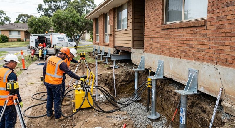 Foundation Jacking in Madison, CT