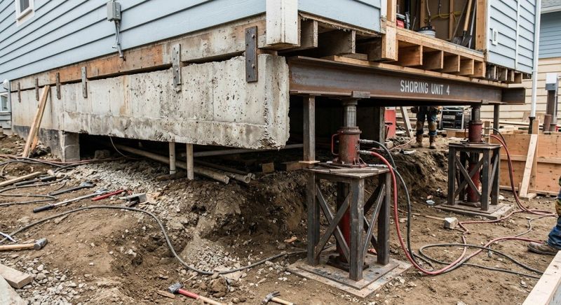 Foundation Jacking in Plainville, CT