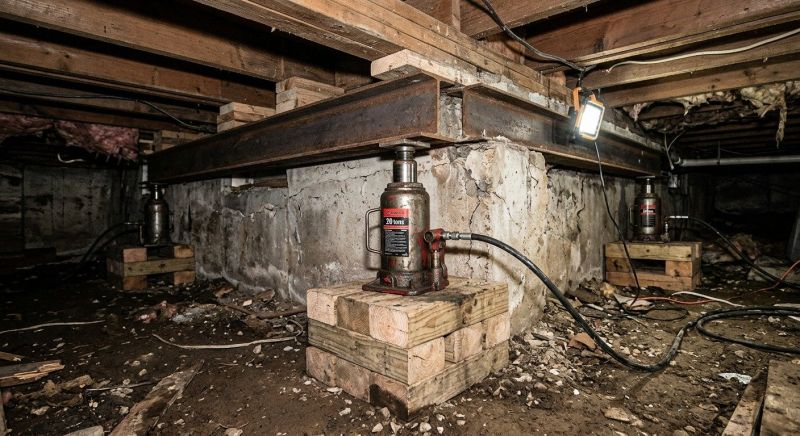 Foundation Jacking in Waterbury, CT