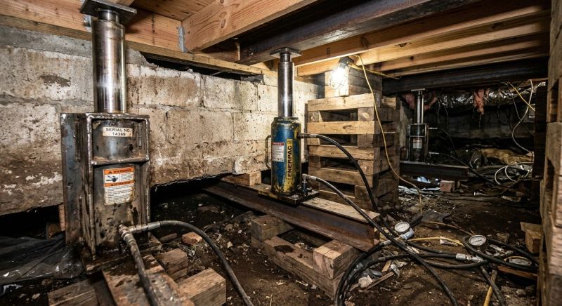 Foundation Jacking in West Haven, CT