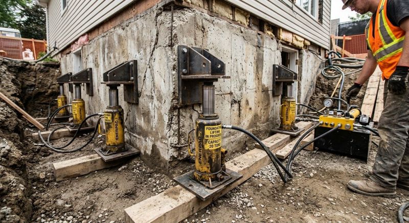 Foundation Jacking in West Haven, CT