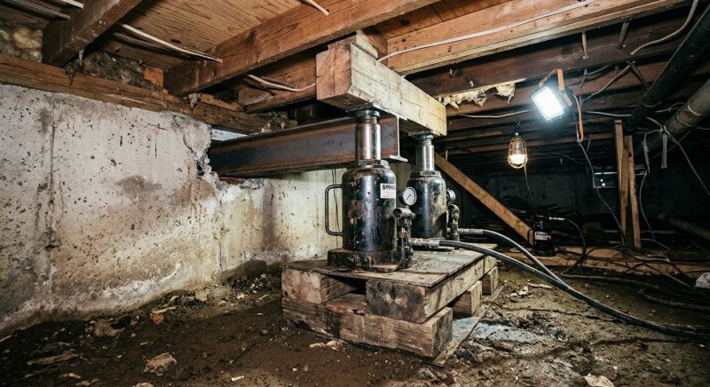 Foundation Jacking in West Haven, CT