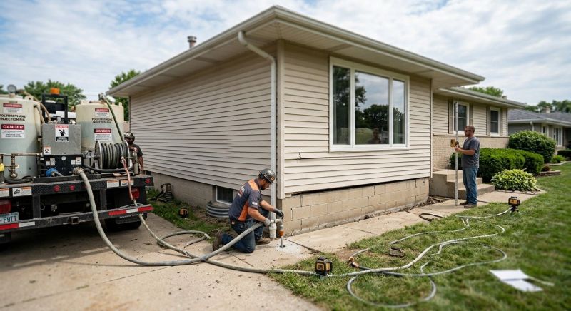 Foundation Lifting in Clinton, CT
