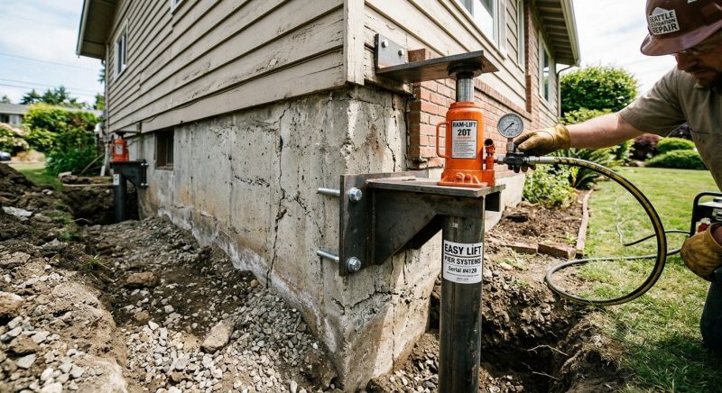 Foundation Lifting in New Haven County, CT