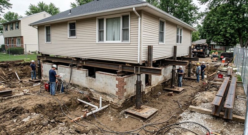 Foundation Lifting in Wallingford, CT