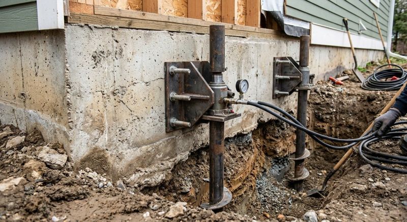 Foundation Pier Leveling in New Haven County, CT