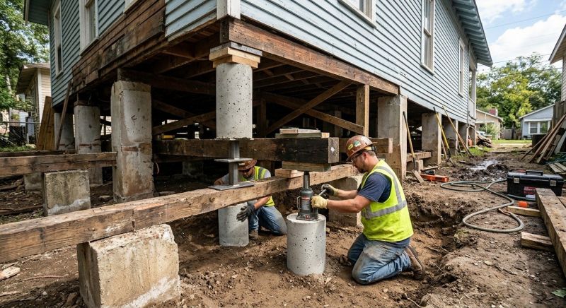 Foundation Pier Repair in New Haven County, CT