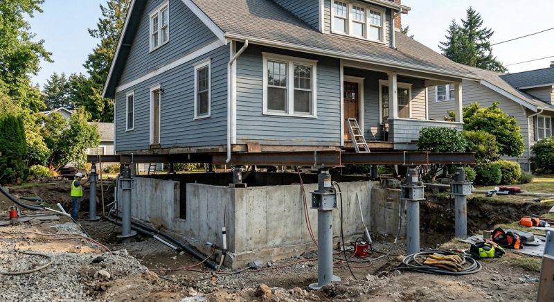 Foundation Raising in Derby, CT