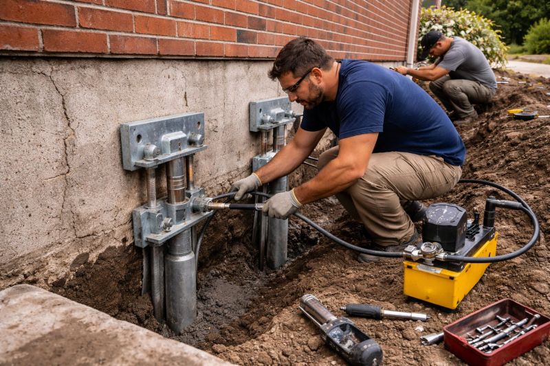 Foundation Repair in Higganum, CT
