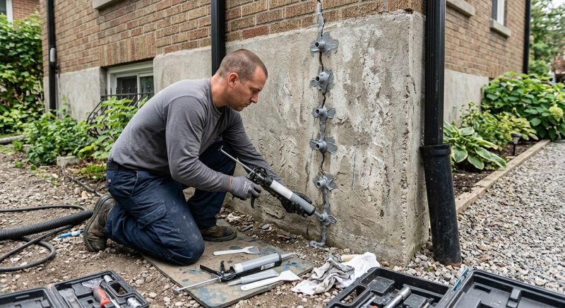 Foundation Repair in Sandy Hook, CT