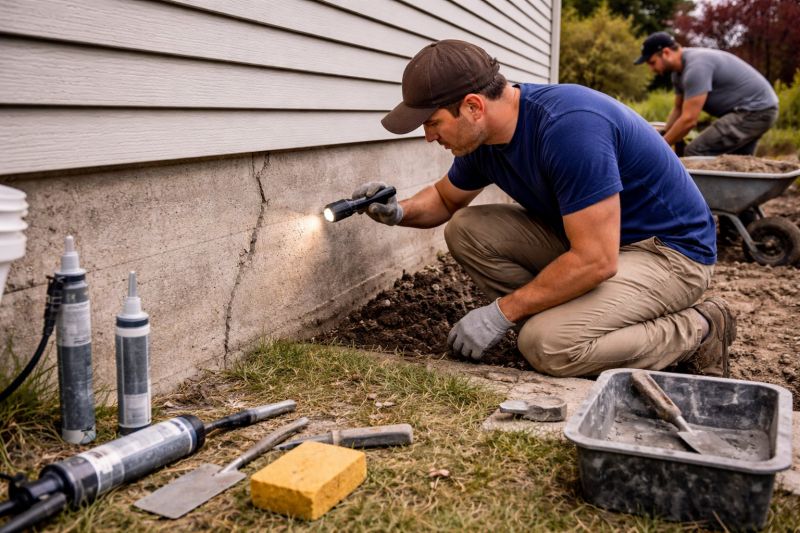 Foundation Repair in Seymour, CT