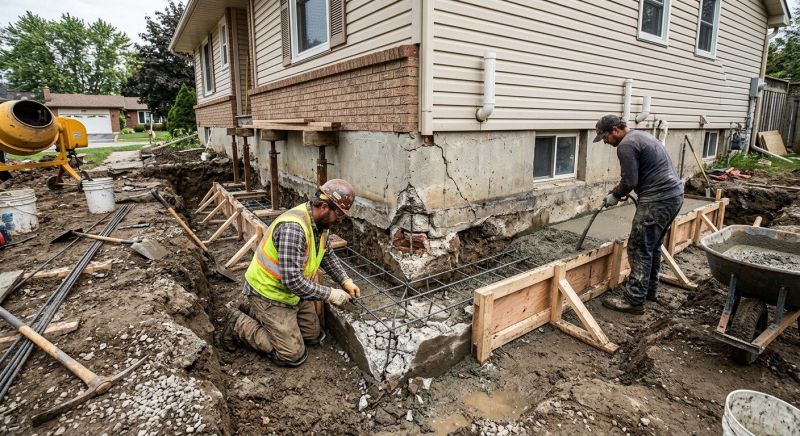 Foundation Repair in Thomaston, CT