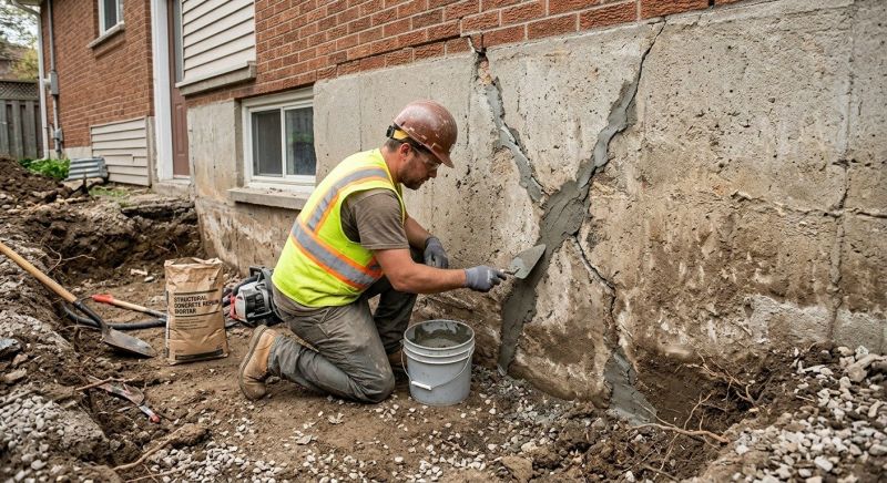 Foundation Repair in Trumbull, CT