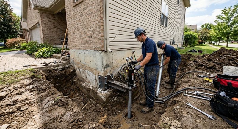 Foundation Settlement Repair in New Haven County, CT