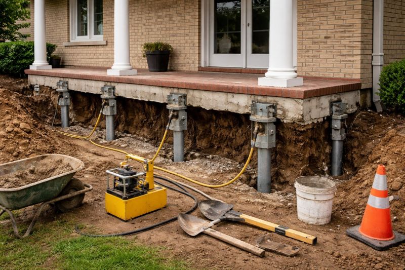 Foundation Stabilizing in Clinton, CT