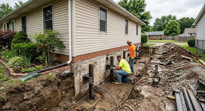 Foundation Stabilizing in Killingworth, CT