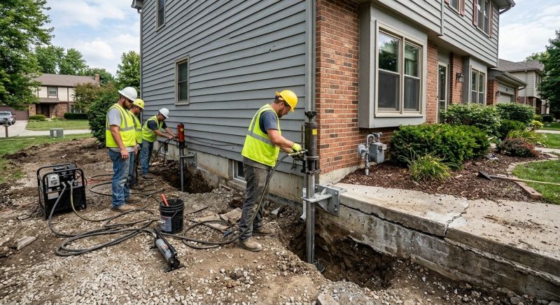 Foundation Stabilizing in Killingworth, CT