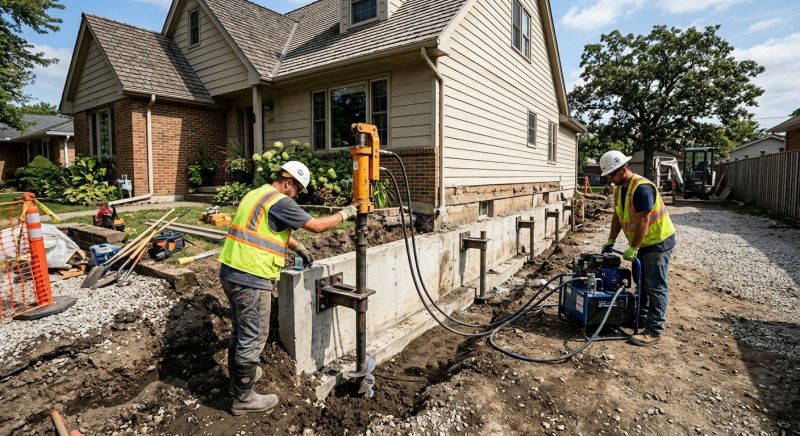 Foundation Stabilizing in Orange, CT