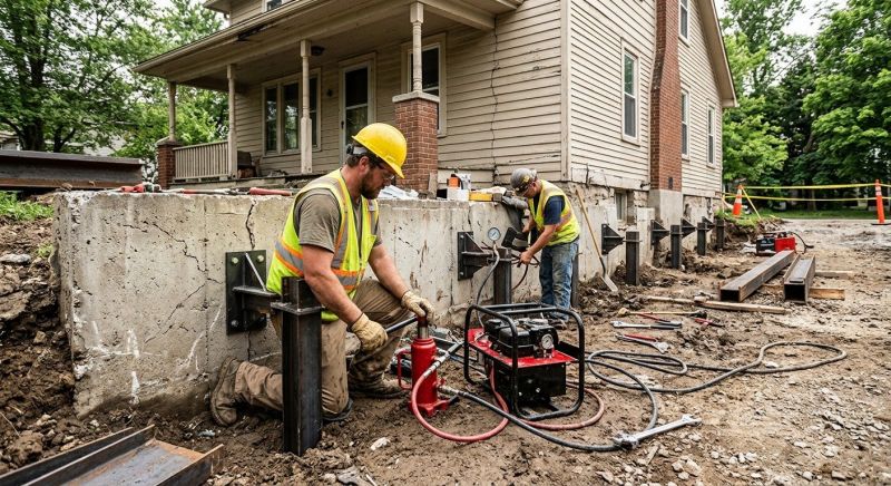 Foundation Stabilizing in Stratford, CT