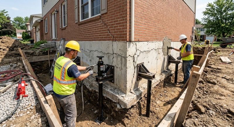 Foundation Structural Repair in Cheshire, CT