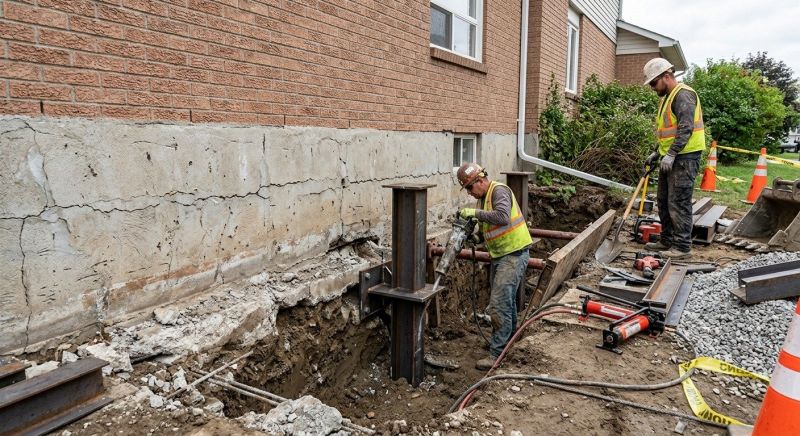 Foundation Structural Repair in Meriden, CT