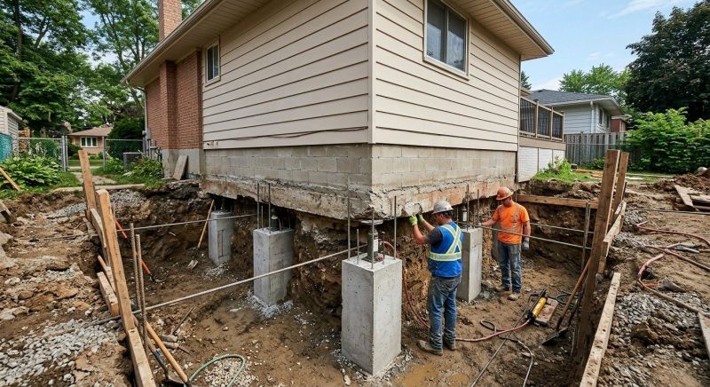 Foundation Underpinning in New Haven County, CT
