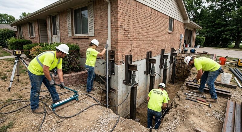 Home Foundation Leveling in Monroe, CT