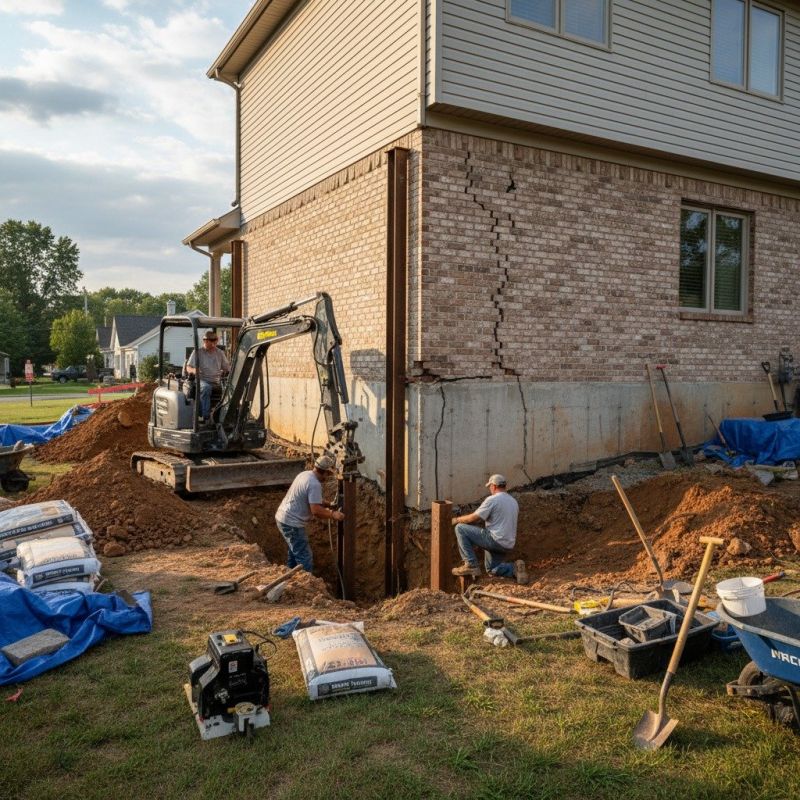 Home Foundation Repair in Cromwell, CT