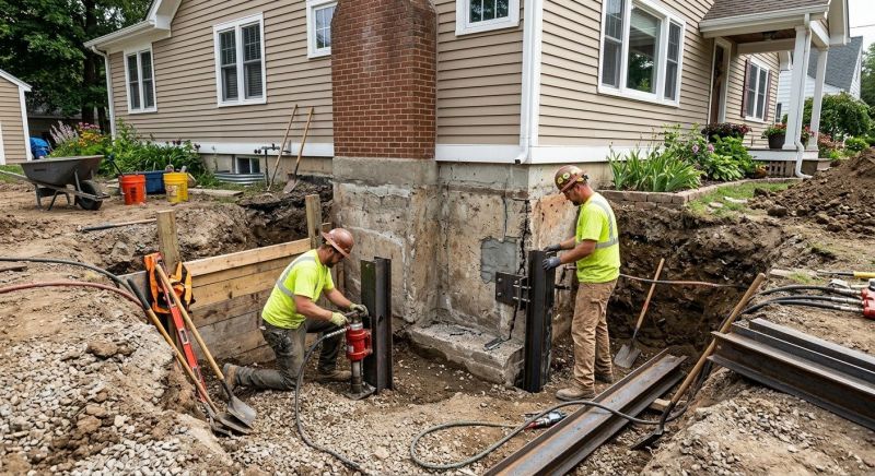 Home Foundation Repair in Hamden, CT