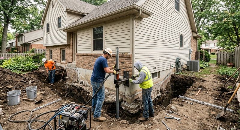 Home Foundation Repair in Newtown, CT