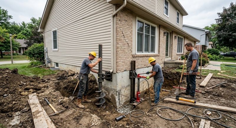 House Foundation Repair in Terryville, CT