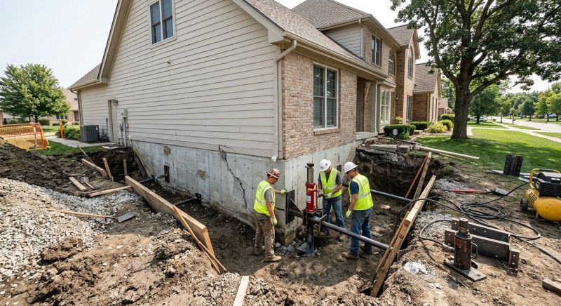 House Foundation Repair in West Haven, CT