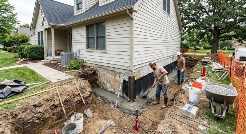 House Foundation Repair in West Haven, CT