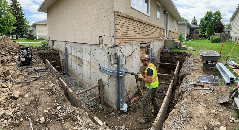 House Foundation Repair in West Haven, CT
