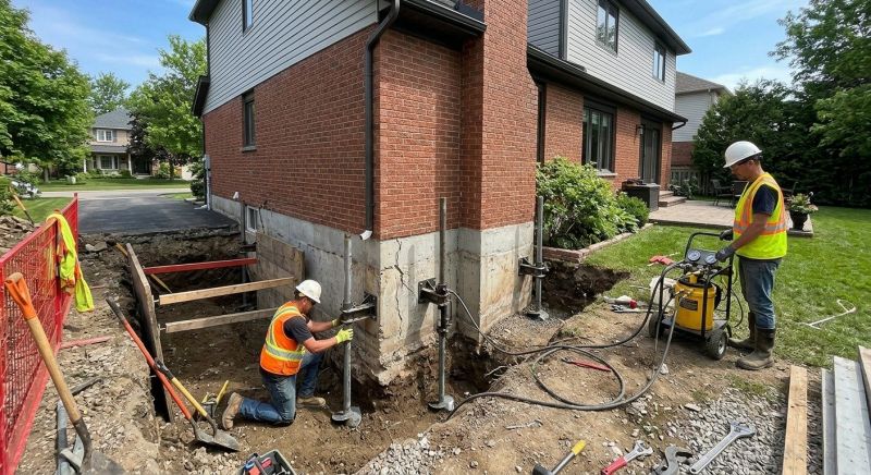 House Underpinning in New Haven County, CT