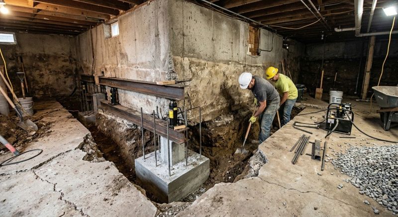 House Underpinning in New Haven County, CT